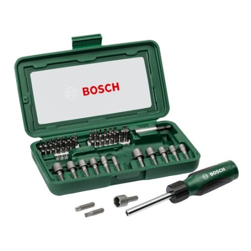 Coffret de vissage - 46 pièces BOSCH 2607019504 photo du produit Principale L