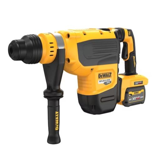 Perforateur SDS-Max 54 V XR FLEXVOLT Brushless 13,3 J + 2 batteries 3 Ah + chargeur + coffret DEWALT DCH735X2-QW photo du produit