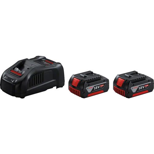 Pack 18 V 2 batteries GBA 5 Ah + chargeur GAL 1880 CV Professional BOSCH 1600A00B8J photo du produit