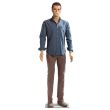 Mannequin homme en plastique avec tête RETIF 46036 photo du produit Secondaire 2 S