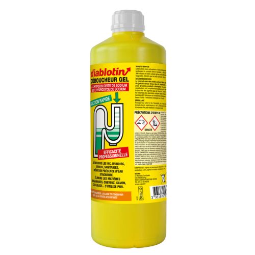 Déboucheur gel 1 l DIABLOTIN DEBU10 photo du produit