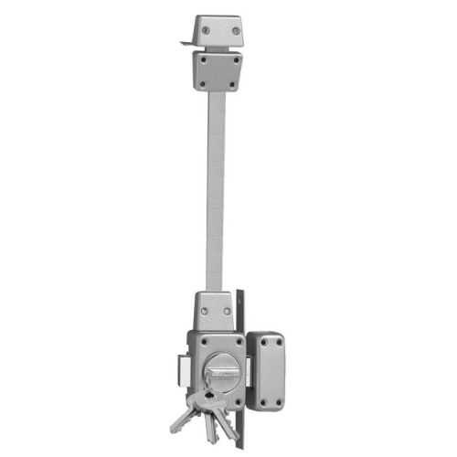 Verrou 2 points en applique Zenith 1520 à bouton cylindre de 45mm gauche - ISEO - 15200455.5 pas cher Secondaire 2 L