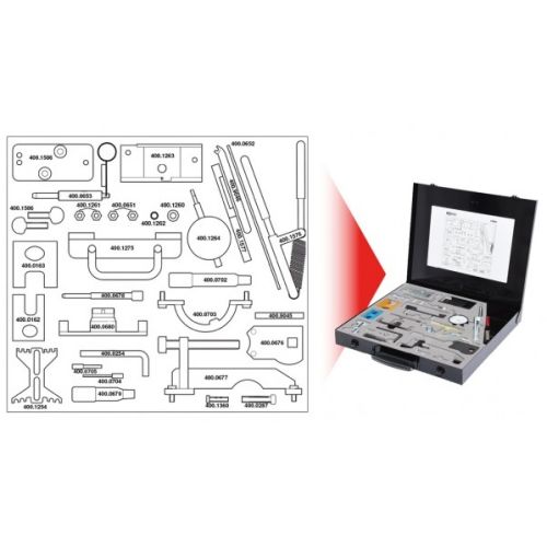 Jeu d'outils de calage moteur pour Isuzu / GM / Opel / Saab 32 pi&egrave;ces KS TOOLS 400.1575 photo du produit Secondaire 2 L