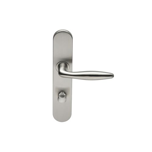 Ensemble sur plaques série JADE 1594 acier type condamnation finition inox - HERACLES - B-INOX-SP22 pas cher Secondaire 4 L