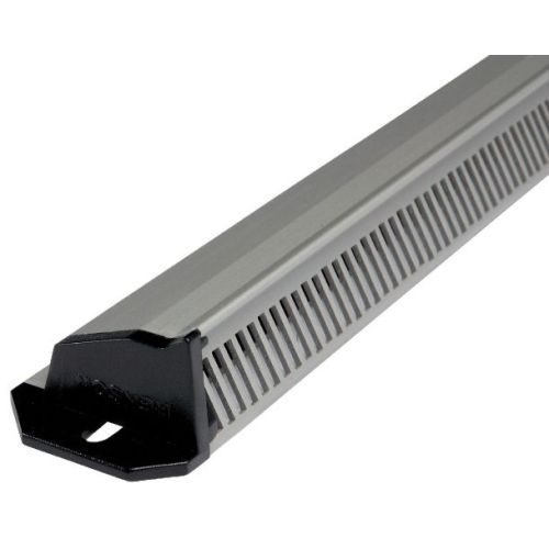 Grille extérieure auto-réglable hauteur 35 mm longueur 275 mm aluminium RENSON 11934 photo du produit Principale L