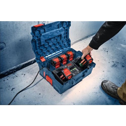 Chargeur double 18V 16A EXAL18V2-320 + coffret L-BOXX - BOSCH EXPERT - 1600A02YG5 pas cher Secondaire 6 L