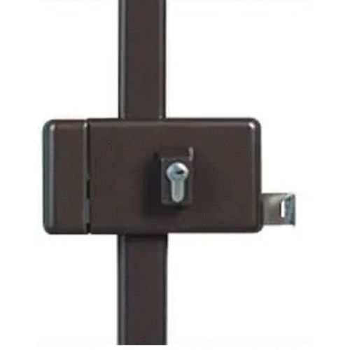 Serrure 3 points profil européen horizontal fouillot C6 V5 marron gauche - VACHETTE - 16588000 pas cher