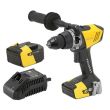 Perceuse à percussion 18 V EnergyDrill-18VPBL2 Brushless + 2 batteries (2 Ah et 5 Ah) + chargeur rapide + coffret PEUGEOT OUTILLAGE 250324 photo du produit