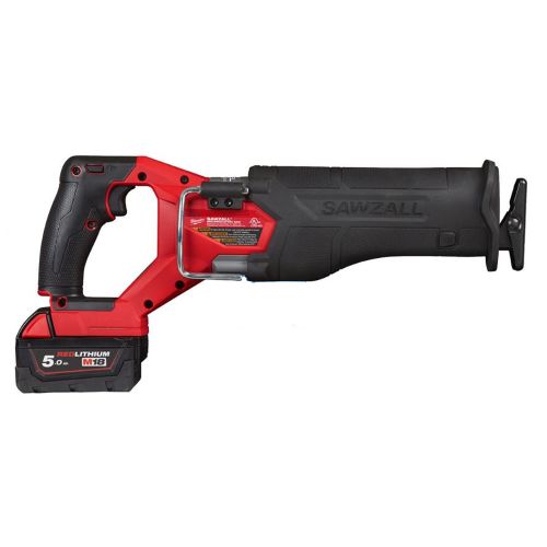 Scie sabre M18 FUEL ONE-KEY 18 V ONEFSZ-502X + 2 batteries 5 Ah + chargeur rapide + HD BOX - MILWAUKEE - 4933478294 photo du produit Secondaire 2 L