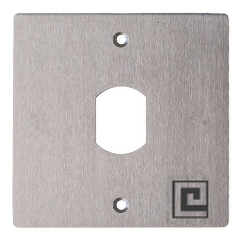 Plaque inox 80x80mm T25 - HERACLES - PCA-PL80PP pas cher