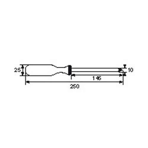 Tournevis magnétique - SAM OUTILLAGE - 266-MT pas cher Secondaire 1 L