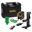 Niveau laser croix + 5 points SCPG5 Vert Fatmax avec batterie (intégrée) + chargeur STANLEY FMHT77598-1 photo du produit