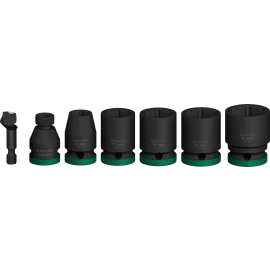 Lot de 7 douilles Bosch Pro Impact pour clés à chocs 1/2'' - 2608003032 photo du produit Principale M