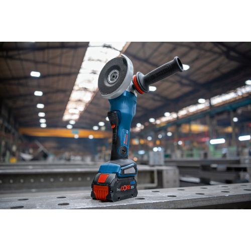 Meuleuse d'angle 18 V GWX 18V-15 PSC Biturbo X-LOCK + 2 batteries ProCore 8 Ah + chargeur en coffret L-BOXX BOSCH 06019H6G01 photo du produit Secondaire 5 L
