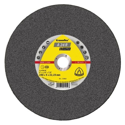 Disque à tronçonner Kronenflex® A 24 R Supra - KLINGSPOR - 13478 photo du produit Principale L