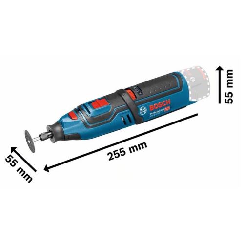 Outil rotatif multifonctions 12 V GRO 12V-35 (sans batterie ni chargeur) + kit d'accessoires en coffret L-BOXX BOSCH 06019C5002 photo du produit Secondaire 2 L