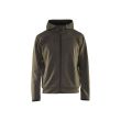 Sweat zipp&eacute; &agrave; capuche vert kaki/noir TXS BL&Aring;KL&Auml;DER 336325264599XS photo du produit