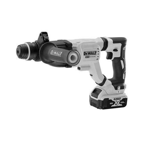 Perforateur SDS Plus 18V Brushless XR 3J + 1 batterie XR 5Ah + chargeur + coffret - DEWALT - DCH263P1-QW pas cher Secondaire 1 L