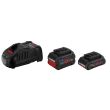 Pack de 2 batteries ProCore Bosch 18 V 4.0/8.0 Ah + chargeur GAL 1880 CV Professional photo du produit