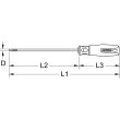 Tournevis fente BERYLLIUMPLUS lame droite 3 mm 75 mm KS TOOLS 962.0920 photo du produit Secondaire 1 S