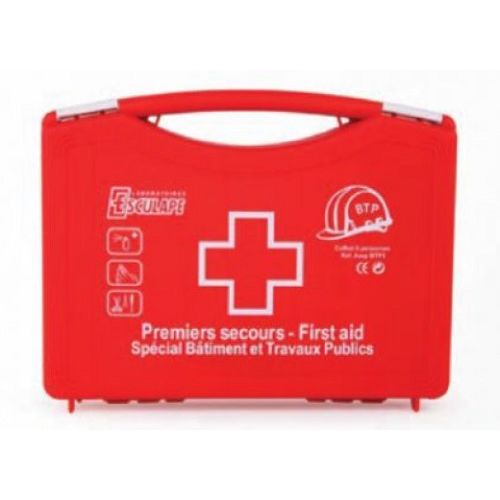 Trousse de secours ASEP BTP 5 - ESCULAPE - 7221105 pas cher Secondaire 1 L