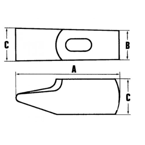 Marteau rivoir de mécanicien 26mm avec manche carbon - MOB OUTILLAGE - 0001260701 pas cher Secondaire 1 L