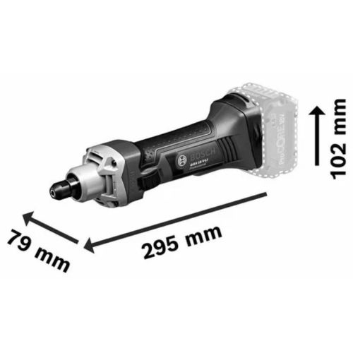 Meuleuse droite 18V GGS 18 V-LI  (sans batterie ni chargeur) + coffret L-BOXX - BOSCH - 06019B5303 pas cher Secondaire 1 L