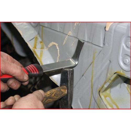 Jeu de 3 burins de carrossier extra-plats KS Tools 162.0215 photo du produit Secondaire 3 L
