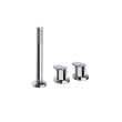 Ensemble bain-douche thermostatique sur gorge ALEXIA 3633TSCAM chromé sans bec - RAMON SOLER - 36C300368 pas cher