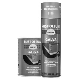 Galvanisation à froid HARD HAT zinc bidon 1kg - RUST-OLEUM - 1085.1 pas cher Principale M