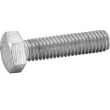 Vis à métaux tête hexagonale A2 DIN 933 filetage total 5X40 boîte de 50 ACTON 671015X40 photo du produit