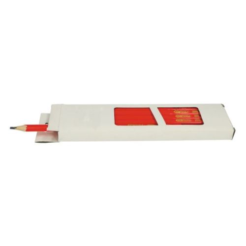 Boîte de 12 crayons de charpentier rouge 250 mm KS TOOLS 300.0070 photo du produit Secondaire 1 L