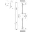 Tringle 120 cm pour 32800 LMC TRI1232NI1200 photo du produit Secondaire 1 S