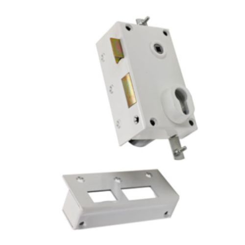 Serrure 3 points 73 A2P* Sans cylindre blanc gauche - BRICARD - 73072 pas cher