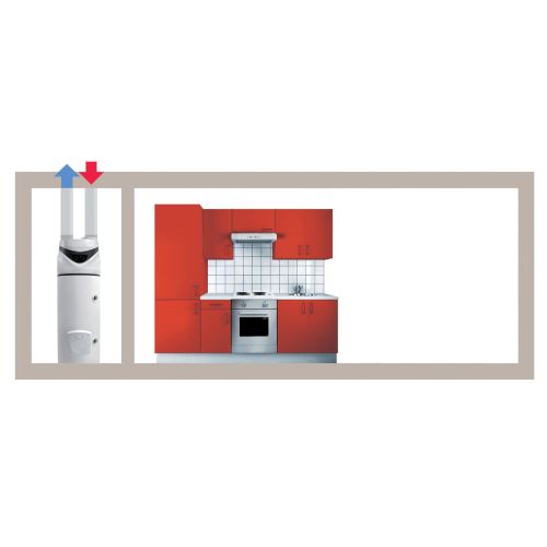 Chauffe-eau thermodynamique NUOS PRIMO HC A+ 200 l vertical ARISTON 3069796 photo du produit Secondaire 1 L