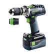 Perceuse-visseuse sans-fil Festool Quadrive DRC 18/4 5,2/4,0 I-Plus 18 V + 2 batteries + chargeur photo du produit Secondaire 3 S