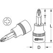 Douille tournevis ULTIMATE 3/8'' PH1 KS TOOLS 922.3886 photo du produit Secondaire 1 S