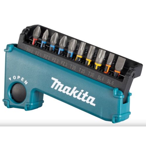 Coffret d'embouts Impact et d'accessoire PREMIER 11 pièces 25 mm MAKITA E-03573 photo du produit Secondaire 1 L