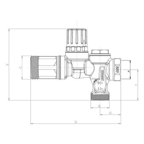 Groupe de sécurité 889 1/2'' - COMAP - 889004-01 pas cher Secondaire 1 L