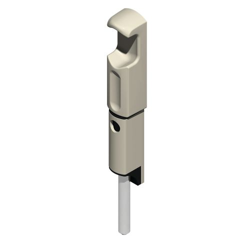 Verrou en applique DANAOS tête étroite 177 mm alu RAL 9006 LA CROISEE DS DS6378-007 photo du produit Principale L