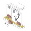 RAIL ALU SUP/INF EN 3ML TYPE T photo du produit