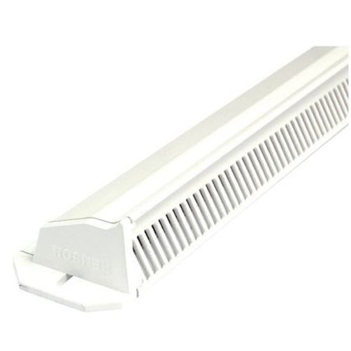 Grille extérieure auto-réglable hauteur 35 mm longueur 275 mm blanc RENSON 10433 photo du produit Principale L