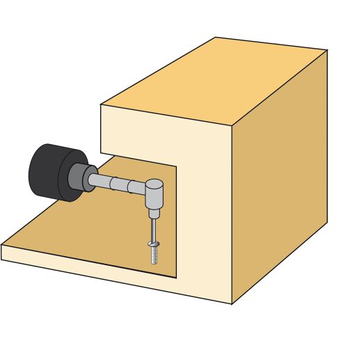 Adaptateur pour vissage angulaire 90 FARTOOLS 115892 photo du produit Secondaire 1 L