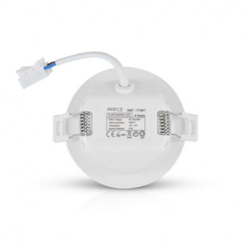 Plafonnier LED LUCIOLE blanc D 85 mm 8 W 3000 K MIIDEX LIGHTING 77461 photo du produit Secondaire 2 L