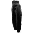 Pantalon largeot à tirants noir taille haute 38 - LE LABOUREUR - 2210-1100-1000-38 pas cher