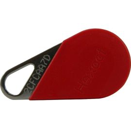 Clé de proximité HEXACLE inox rouge - 150009 - HECV2R pas cher Principale M