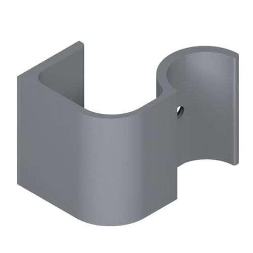 Support 60mm pour poigné DIVA I laqué gris aluminium RAL9006 - LA CROISEE DS - DS6874-007 pas cher