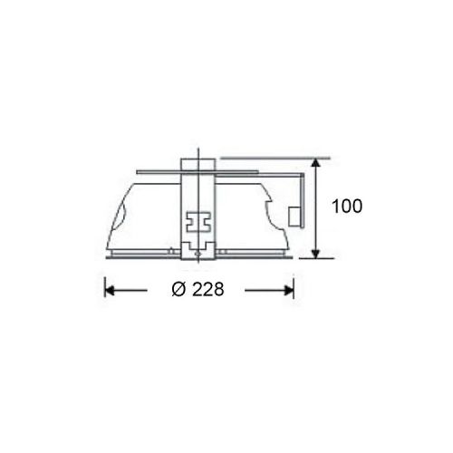 Kit fluorescent à encastrer 2 × 18 W / BE blanc SFN 18221802 photo du produit Secondaire 1 L