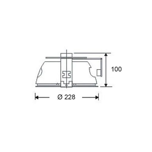 Kit fluorescent à encastrer 2 × 18 W / BE blanc SFN 18221802 photo du produit Secondaire 2 L