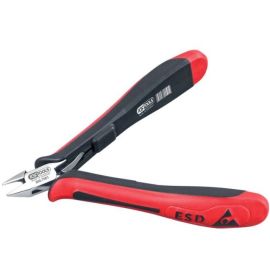 Pince coupante Ks Tools ESD diagonale tête pointue courte 120 mm - 500.7081 photo du produit Principale M